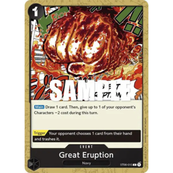 One Piece ST06 - Great Eruption ST06-015 - NM Raw - Fast Shipping 🇨🇦 - Image 1