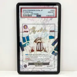 ONE PIECE TCG EXTENDED ART ACRYLIC PSA ALLOY CASE CARD GEAR TWO OP11-080 R L28 - Image 1