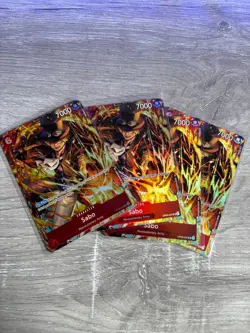 Sabo and Portgas D. Ace Illustration Box Vol. 5 Promos OP05-007 & ST15-005 - NM - Image 1