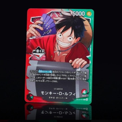 One Piece Card Game Ichiban Kuji Monkey D. Luffy OP13-001 Leader Promo [Sealed] - Image 4