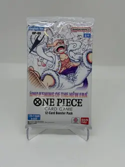 (SEALED) One Piece Card Game TCG Awakening of The New Era OP05 Booster Pack - Image 1