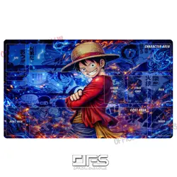 One Piece Card Game MANGA OP13-118 LUFFY OPCG TCG Play mat Custom card pad - Image 1