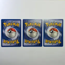 Pokemon TCG Gastly Base Set #50/102 3-Card Lot WOTC Vintage 1999 - Image 2