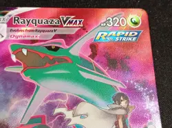 Rayquaza VMAX TG20/TG30 Full Art Holo Pokemon Card Near Mint #Live - Image 3