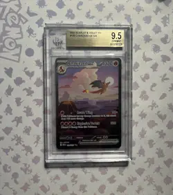 BGS 9.5 Charizard ex 199/165 MEW EN-151 Special Illustration Rare Pokemon Card - Image 1