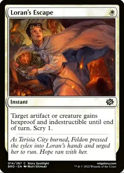 X 1 Loran's Escape NM-M The Brothers' War 014 MTG Magic The Gathering - Image 1