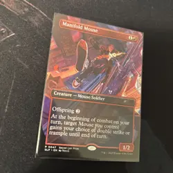 Mtg Manifold Mouse - Secret Lair Showdown + Bonus Foils - Image 4