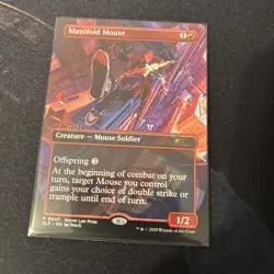 Mtg Manifold Mouse - Secret Lair Showdown + Bonus Foils - Image 5