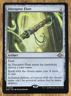 MTG Modern Horizons 3, Disruptor Flute - Image 1