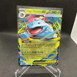 Mega Venusaur Ex 003/132 - Double Rare - Pokemon TCG: Mega Evolution NM Mint - Image 1