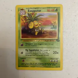 Pokemon TCG Jungle 1st Edition #35/64 Exeggutor LP+ - Image 1