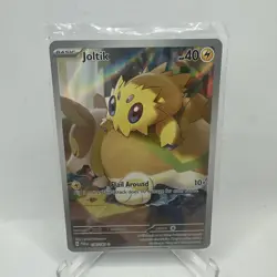 Pokemon Joltik 196/182 Paradox Rift Scarlet & Violet Illustration Rare - Image 1