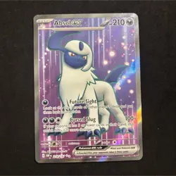Pokemon Absol ex Full Art Ultra Rare EX 214/197 Obsidian Flames NEAR MINT - Image 1