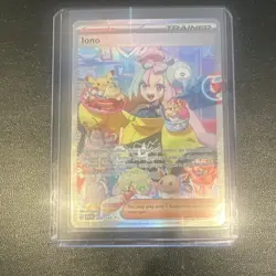Pokemon Iono Trainer Special Illustration Rare Holo 269/193 Paldea Evolved - Image 1