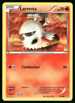 Pokemon Larvesta XY - Ancient Origins #16/98 - Image 1