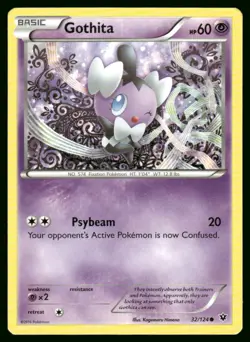 Pokemon Gothita XY - Fates Collide #32/124 - Image 1