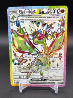 Pokemon Flygon ex 222/191 Sv08: Surging Sparks Holo Ultra Rare Stage 2 HP310 (A) - Image 1