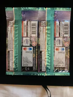 2x Pokemon Blue Sky Stream Evolving Skies S7R Korean Booster Packs Pack US SELLR - Image 2