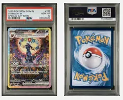 Indonesian Umbreon Holo Prismatic Evolutions Pokemon Card PSA 10 - Image 4