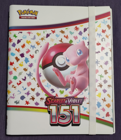 Pokemon Scarlet & Violet 151 TCG Binder Mew Collection *No Cards/Binder Only* - Image 1