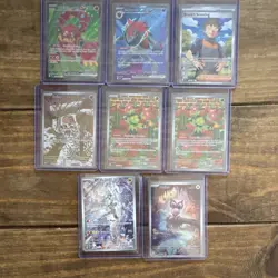 Pokemon TCG Journey Together Card Lot, Reshiram, 8 Card Lot - Image 1
