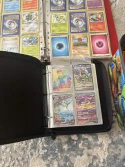 Pokemon TCG Card Lot with Binders, Loose Cards, with rare cards - Image 3