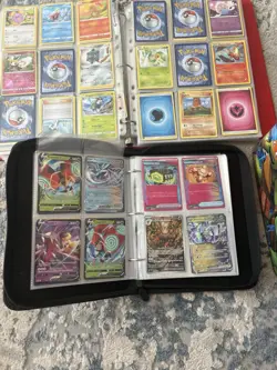 Pokemon TCG Card Lot with Binders, Loose Cards, with rare cards - Image 4