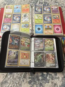 Pokemon TCG Card Lot with Binders, Loose Cards, with rare cards - Image 5