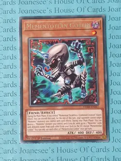 Mementotlan Goblin VASM-EN007 Rare Yu-Gi-Oh Card 1st Edition New - Image 1