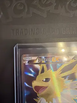 Pokemon TCG Jolteon-EX Promo Card 28a/83 Holo Full Art Nm/Lp - Image 2
