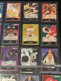 One Piece Leader LOT 24 Cards ALL LEADER and ALL IN TOP LOADERS - Image 5