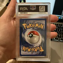 Pokemon TCG Holo Heracross 1st Edition Neo Genesis Card 6/111 Vintage PSA 8 NM - Image 2