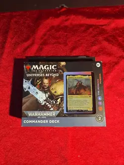 MTG The Ruinous Powers Warhammer 40,000 Sealed Commander Deck Precon - Image 1