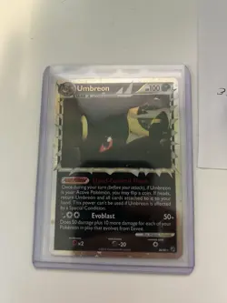 Pokemon Umbreon Undaunted 86/90 Holo Rare TCG Card English 2010 - Image 1