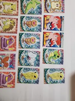 LP/NM 52 BLACK LOGO Pokemon Topps cards lot Logo 1999 TV Misty x 2 - Image 4