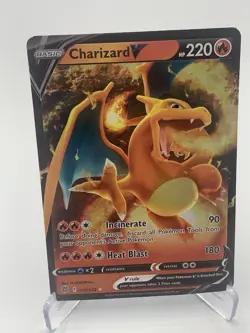Charizard V 018/159 - Crown Zenith (CRZ) Ultra Rare Pokemon TCG NM - Image 1