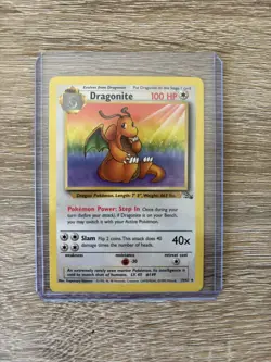 Dragonite - 19/62 - Fossil Set - Unlimited - Rare - Pokemon - WOTC -LP - Image 1
