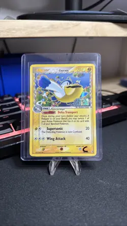 Pelipper Delta Species 26/100 EX Crystal Guardians Stamped Holo Pokemon - Image 1