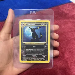 Pokemon TCG Umbreon Neo Discovery Holo Rare Card 13/75 - Image 1
