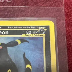 Pokemon TCG Umbreon Neo Discovery Holo Rare Card 13/75 - Image 5