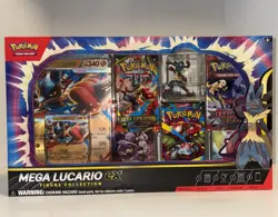 Pokemon TCG Mega Lucario ex Premium Figure Collection Box Factory Sealed - Image 1