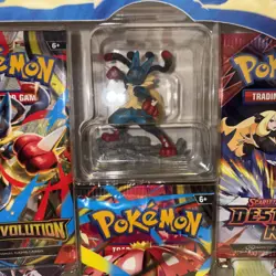 Pokemon TCG Mega Lucario ex Premium Figure Collection Box Factory Sealed - Image 2
