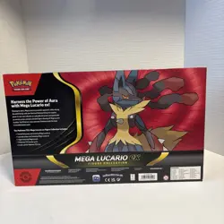 Pokemon TCG Mega Lucario ex Premium Figure Collection Box Factory Sealed - Image 3