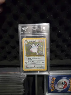 Pokemon Jungle Wigglytuff Holo Get Graded 5 Not PSA - Image 1