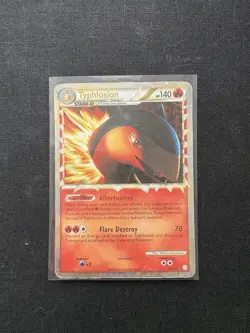Pokemon TCG Typhlosion Prime 110/123 Ultra Rare- HeartGold SoulSilver - Image 1