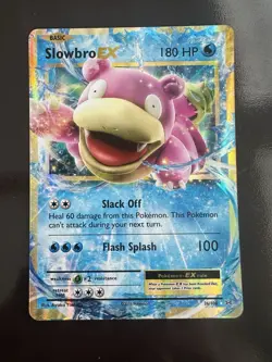 Slowbro EX 26/108 Holo EVO XY - Evolutions Ultra Rare NM Pokemon - Image 1