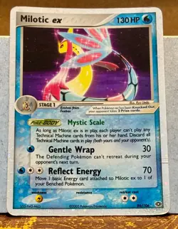 2005 Pokemon EX Emerald #96 Milotic EX HOLO R - Image 1