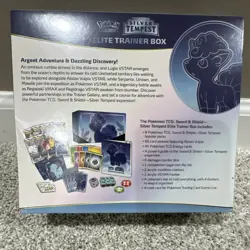 Pokemon TCG Sword & Shield Silver Tempest Elite Trainer Box Alolan Vulpix - Image 2