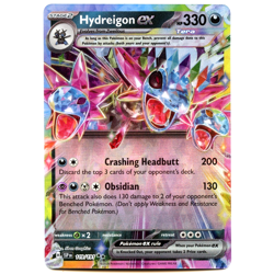 Hydreigon ex | 119 | Pokemon, Surging Sparks, SSP, Holo, Double Rare - Image 1