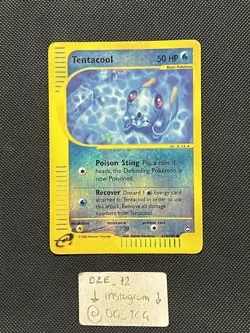 Pokemon Aquapolis - Tentacool - 113/147 - REVERSE HOLO COMMON - NM/VLP - Image 1